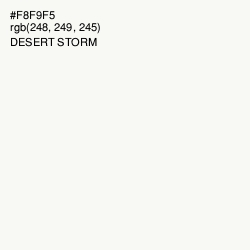 #F8F9F5 - Desert Storm Color Image